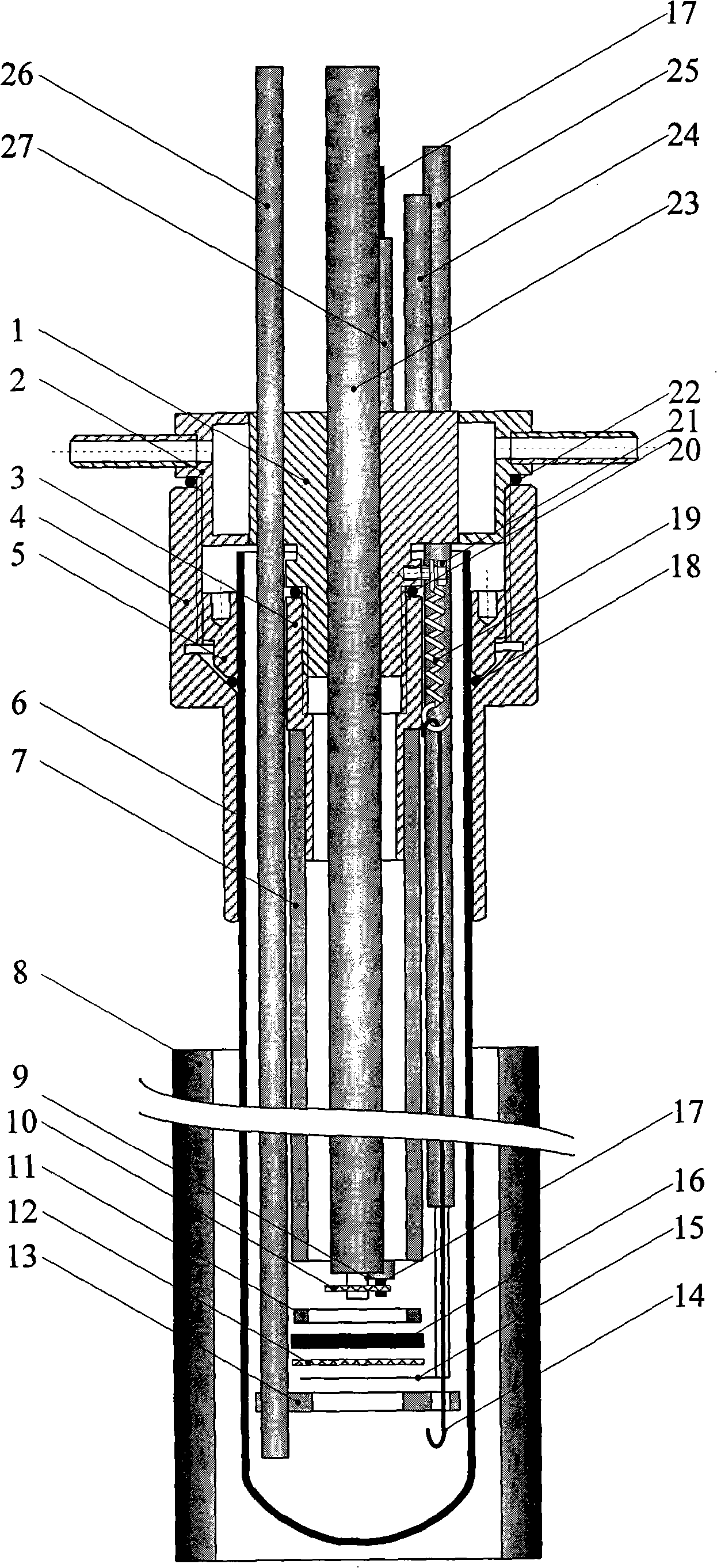 Button solid-oxide fuel battery reaction device