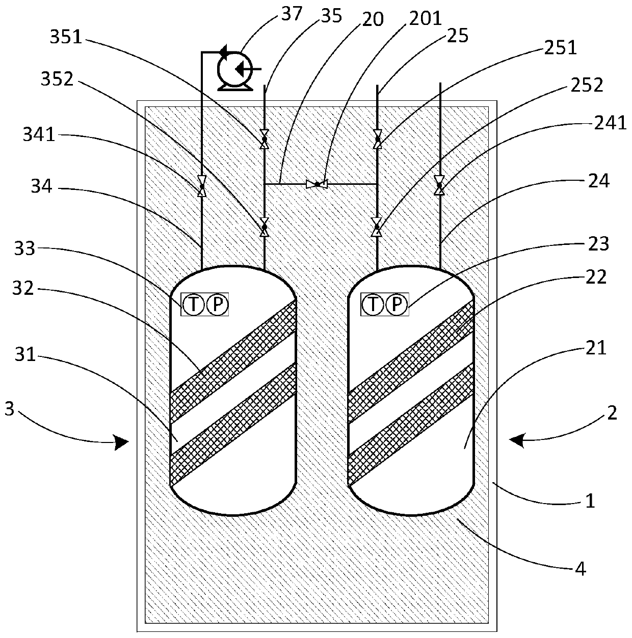 Insulated and pressure-preserved sample sampling device