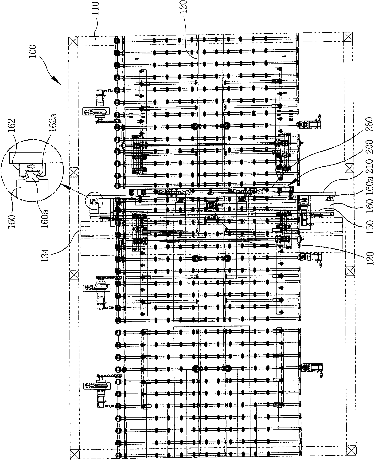 Cleaning apparatus for display panel