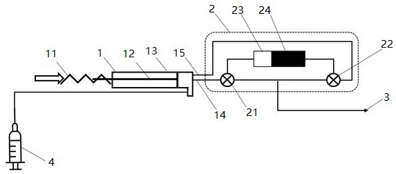 Medium infusion structure, medium infusion method, microdose secretion pump, insulin pump