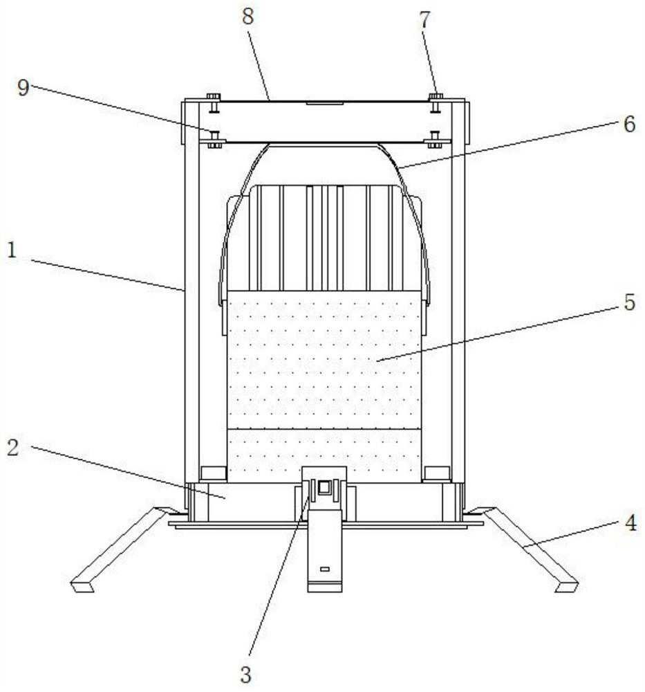 Novel adjustable down lamp ceiling