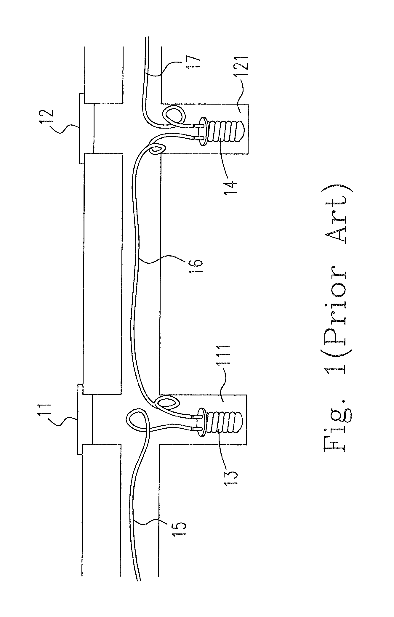 Communication cable connection box with waterproof device of elastic rubber shrinking pipe