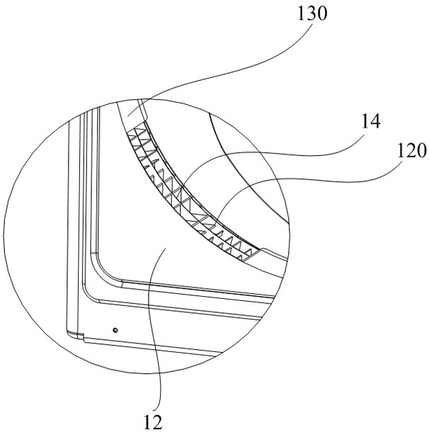 Noise reduction device and outdoor unit