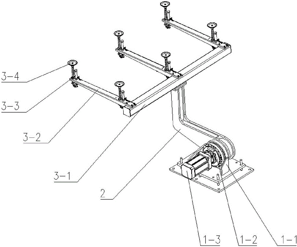 Fast batch-out equipment for rolled glasses