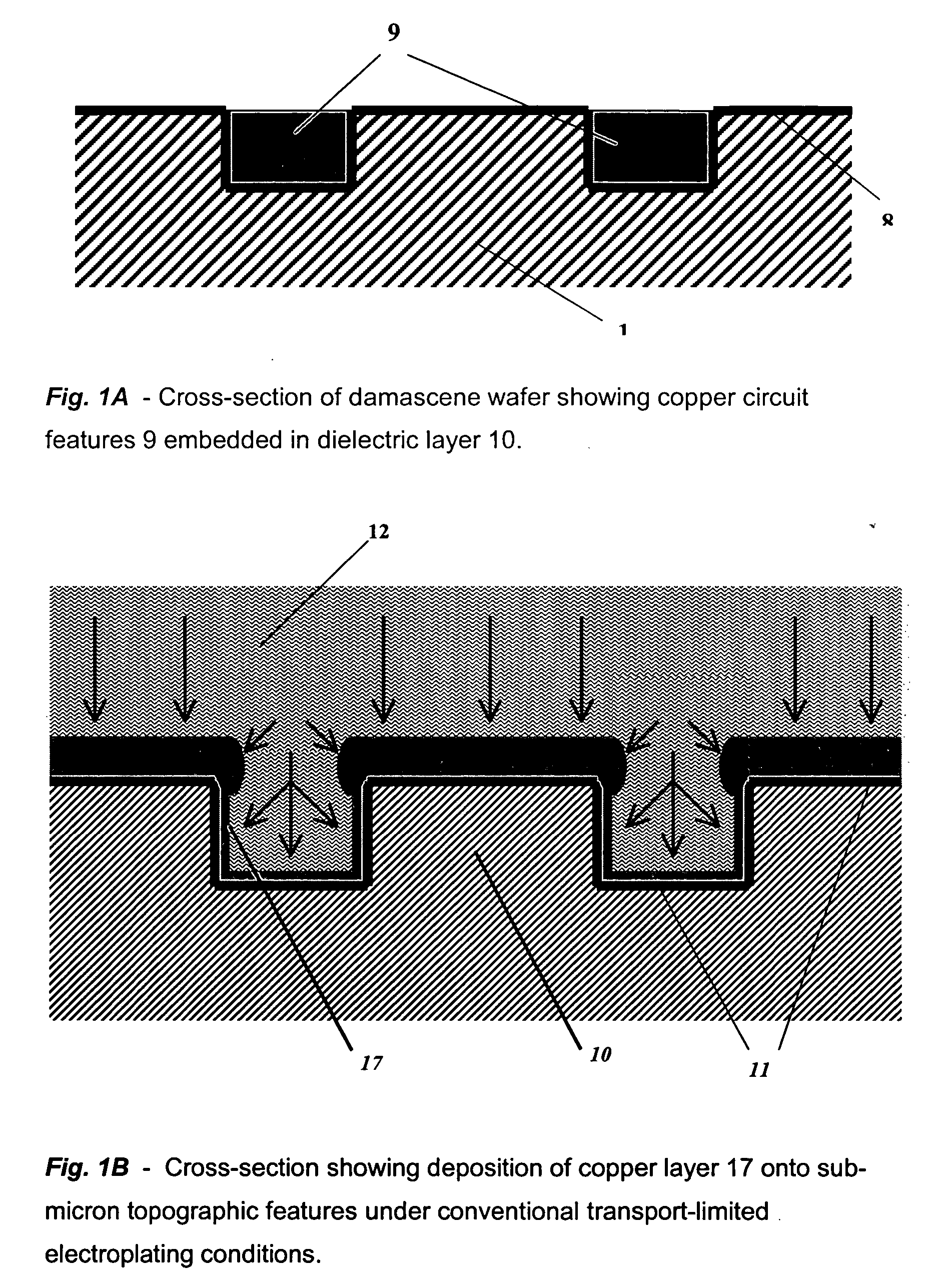 Membrane-limited selective electroplating of a conductive surface