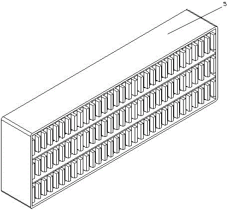 Multidimensional electromagnetic modulating device for electromagnetic stirring of slab crystallizer