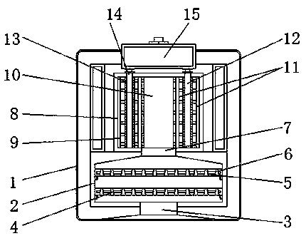 Biogas purification treatment equipment