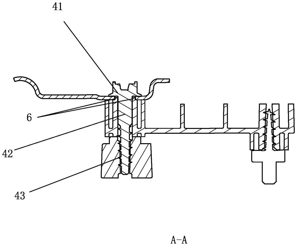 Vehicle window glass lifting device