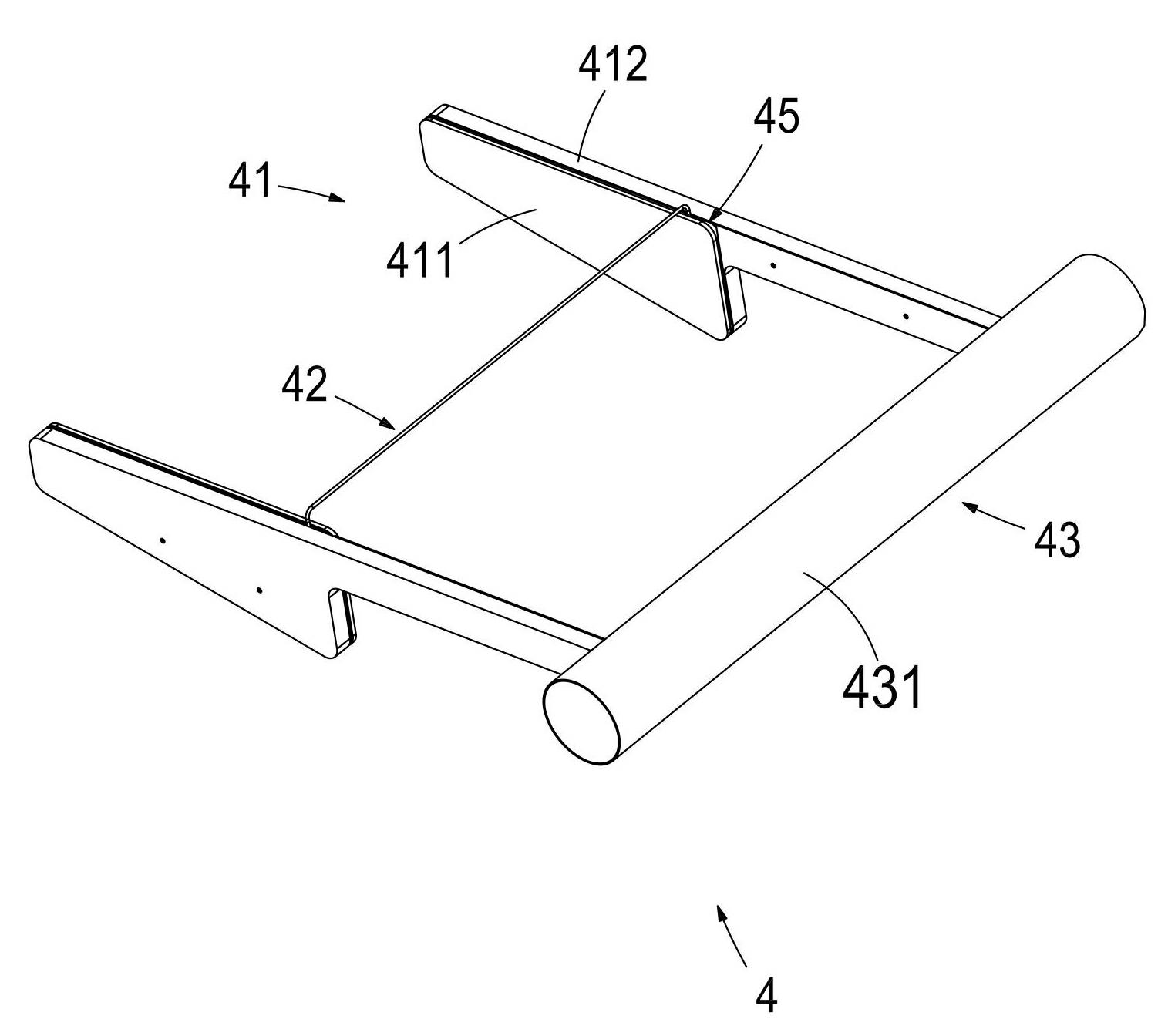 Intelligent bed trolley for infant