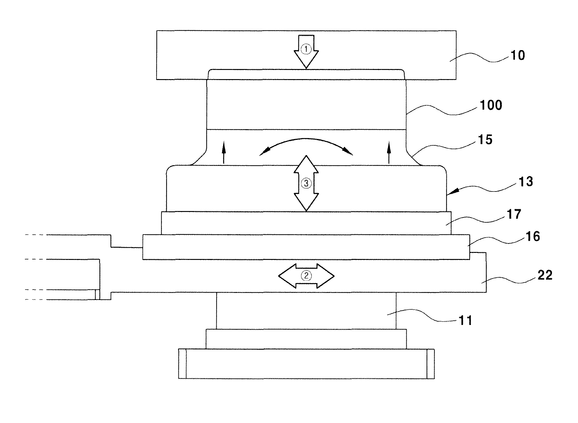 Molding apparatus for rotor of motor