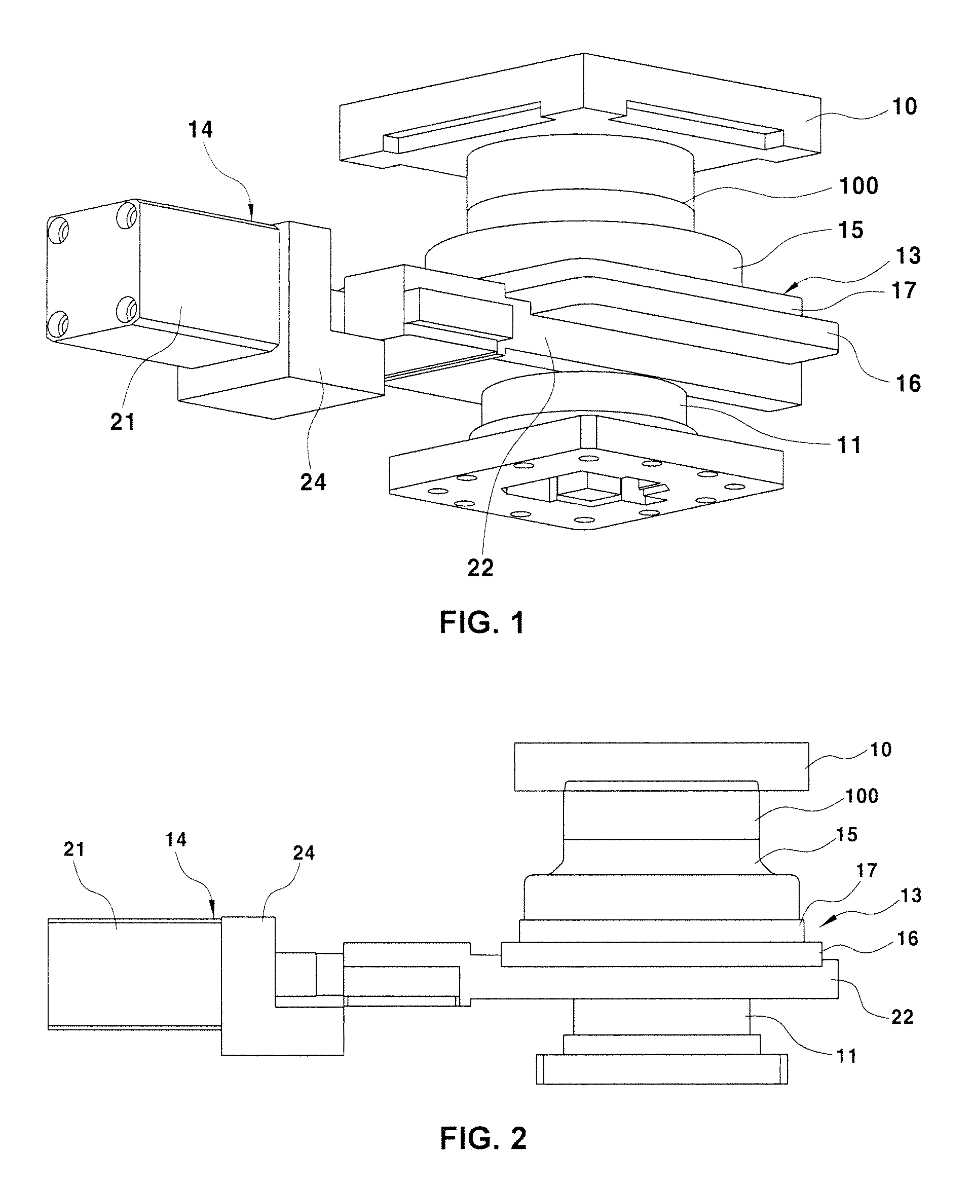 Molding apparatus for rotor of motor