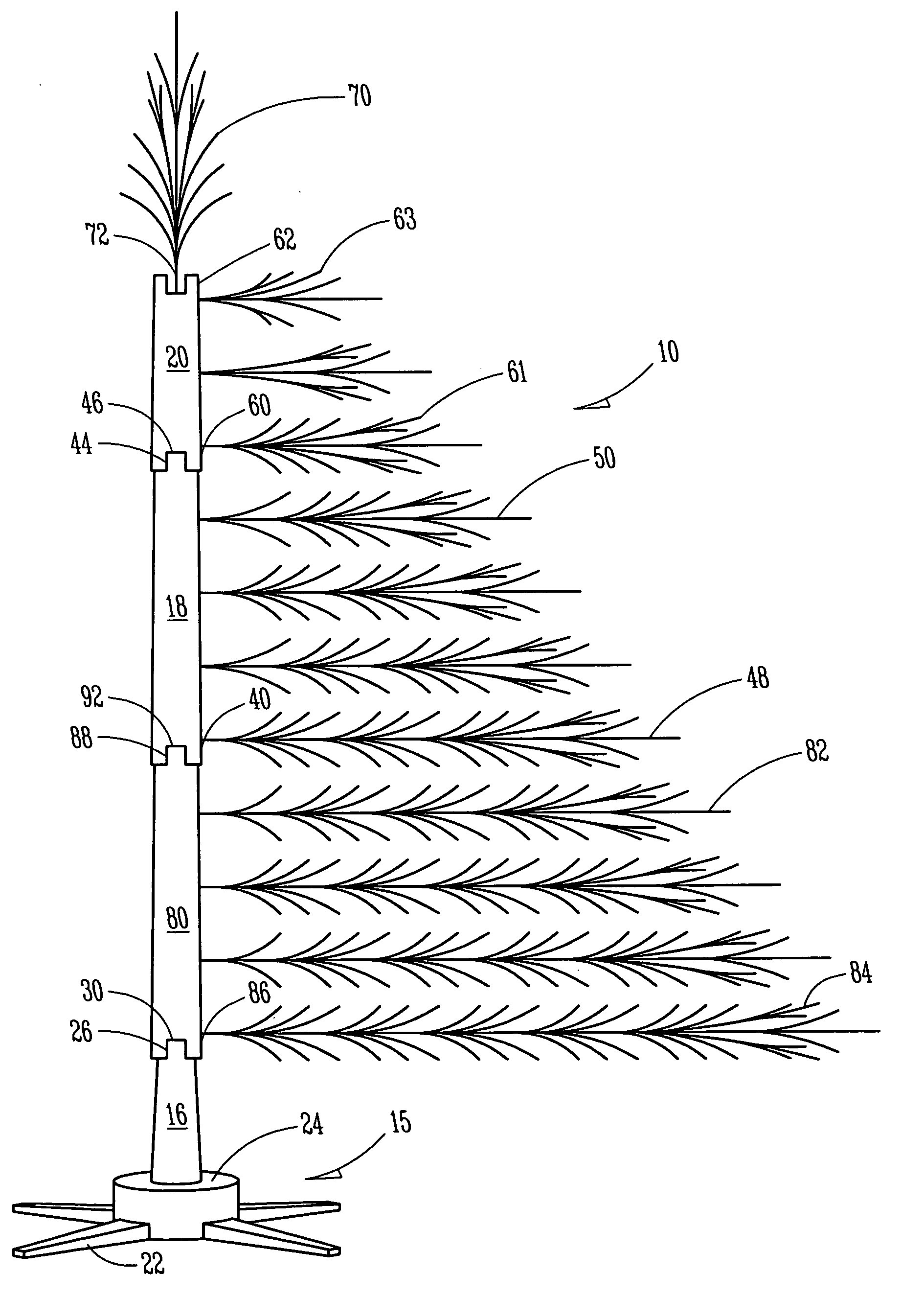 Convertible/inverted tree