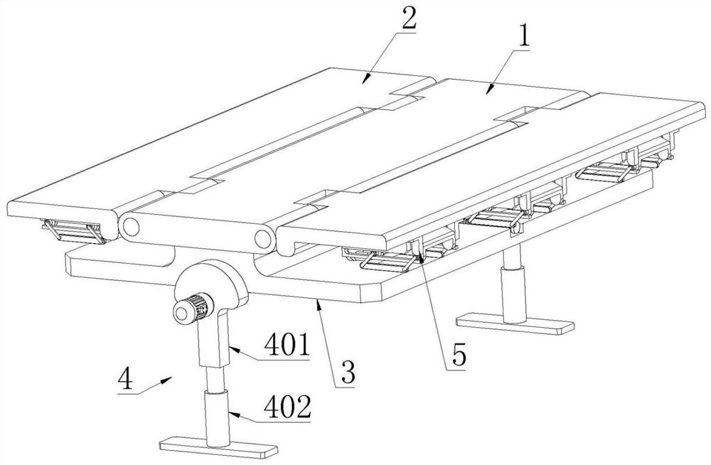 An icu nursing device for transferring patients