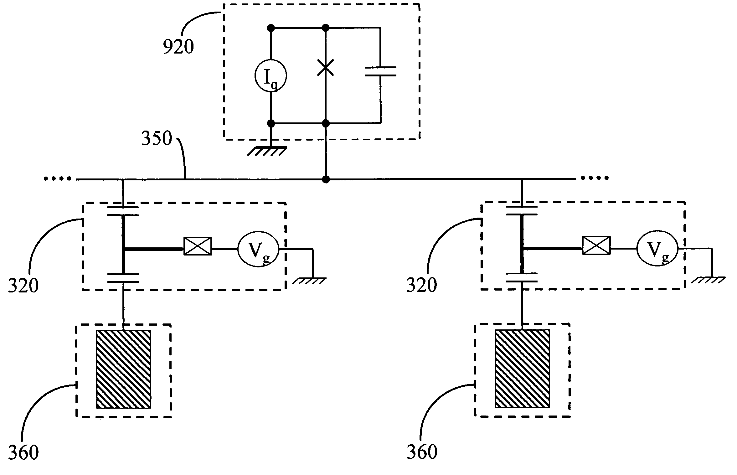 Bus architecture for quantum processing