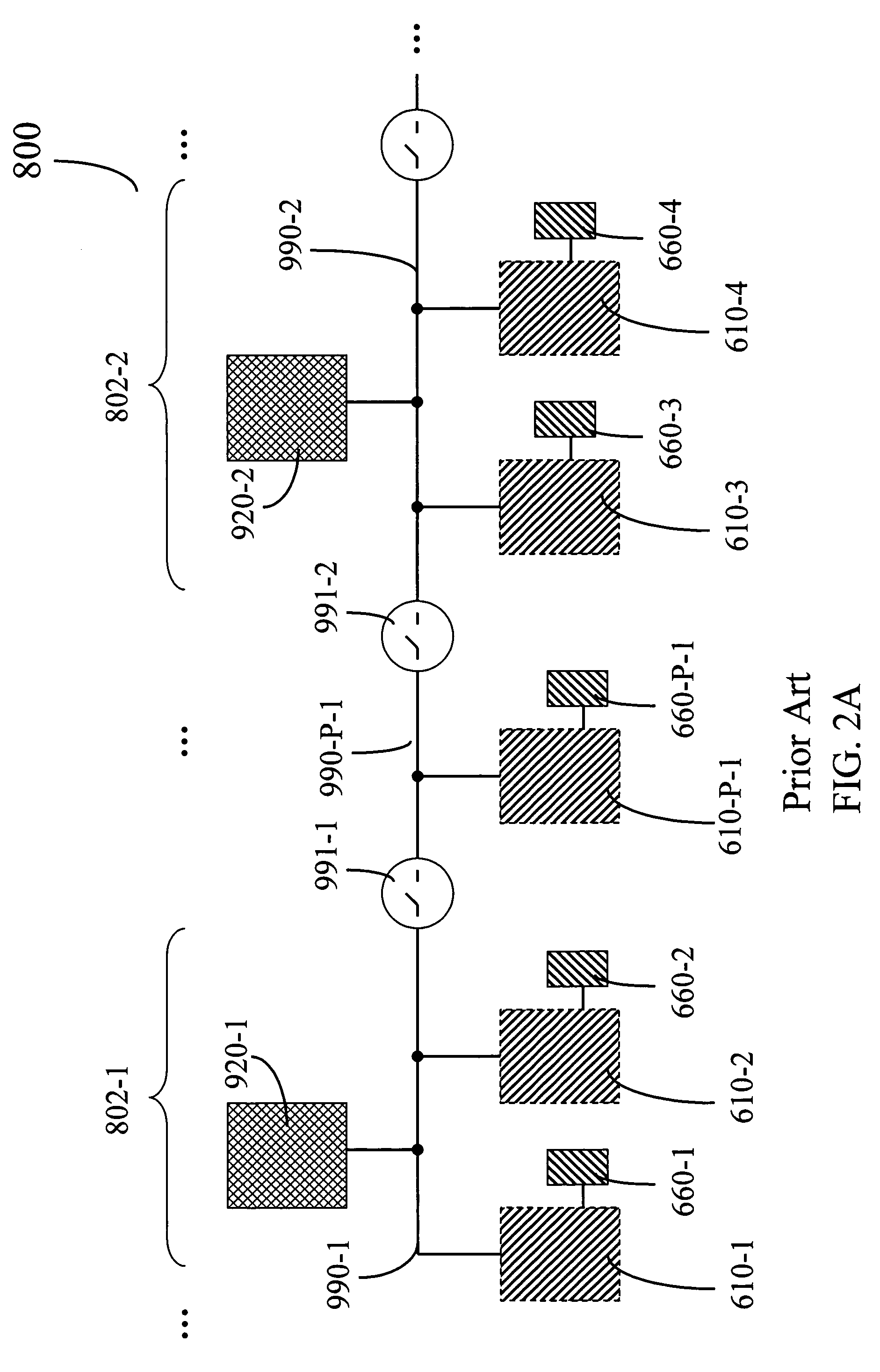 Bus architecture for quantum processing