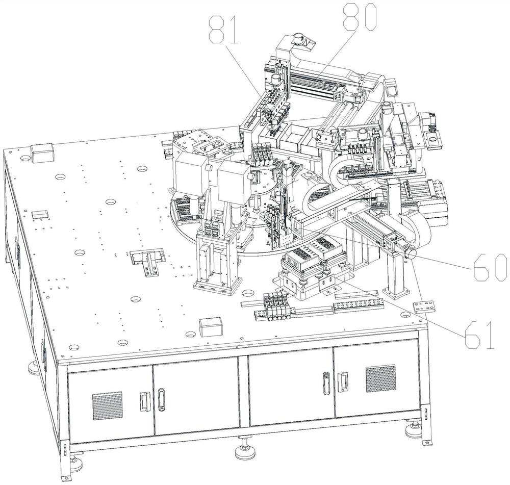 Battery leakage detecting and weighing equipment