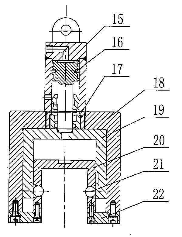 Lander falling weight impact test device with adjustable angles