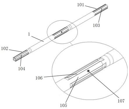 Photovoltaic support main shaft structure and photovoltaic tracking support system comprising same