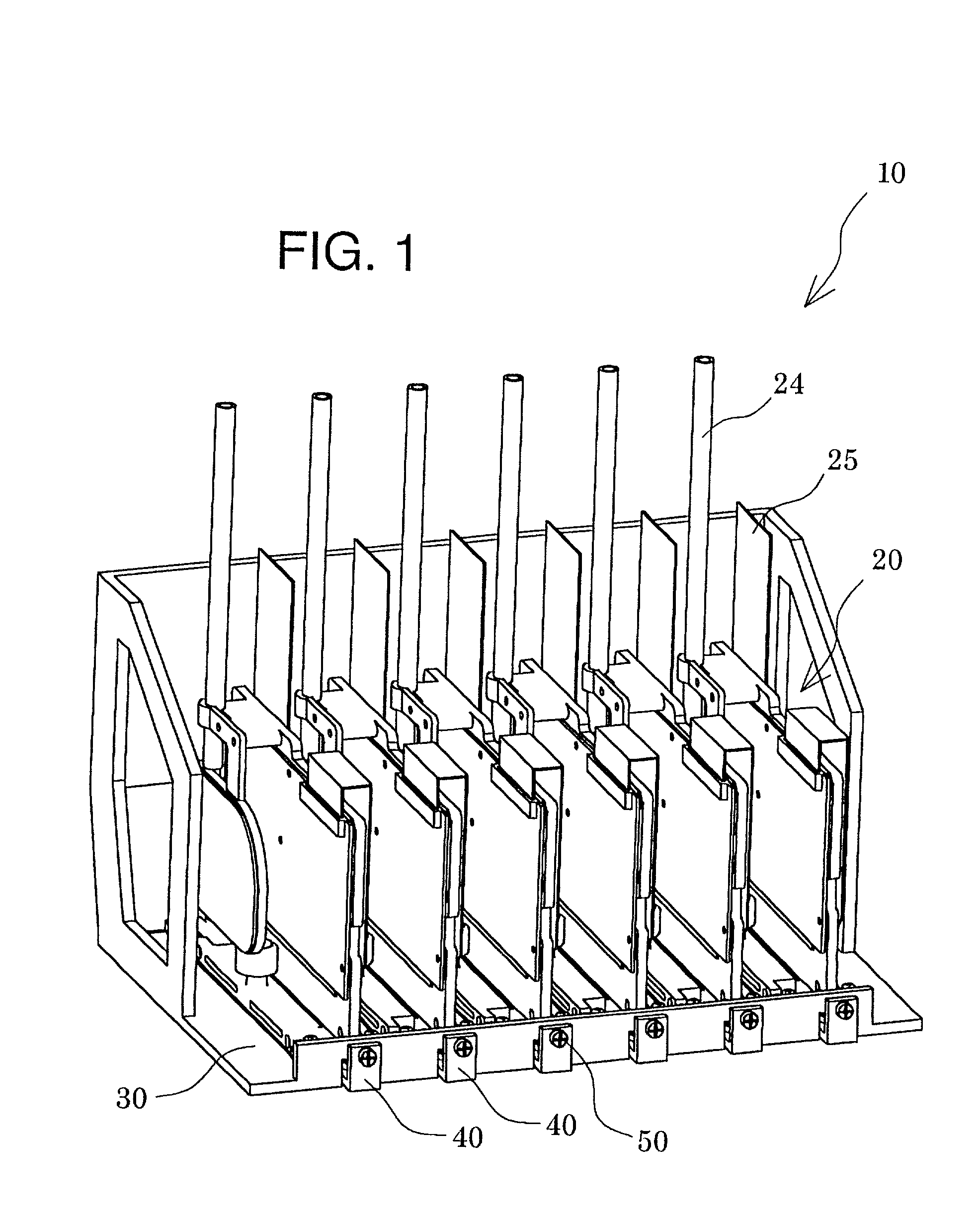 Recording unit and ink jet type recording apparatus