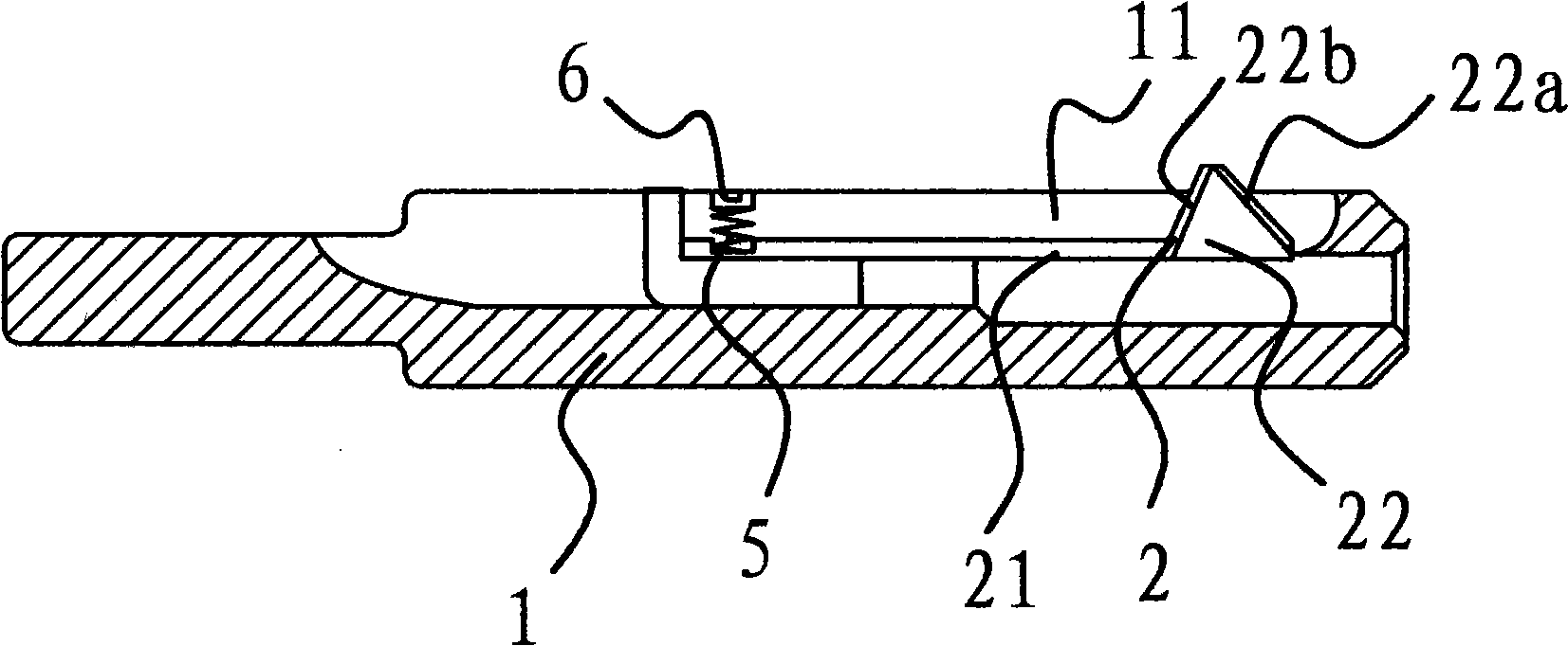 Changeable one-shot forming edge-neatening rose reamer and process for manufacturing the same