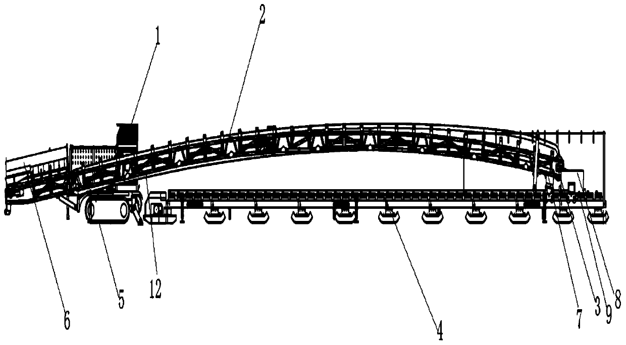 A self-propelled two-wheel loader for coal mines