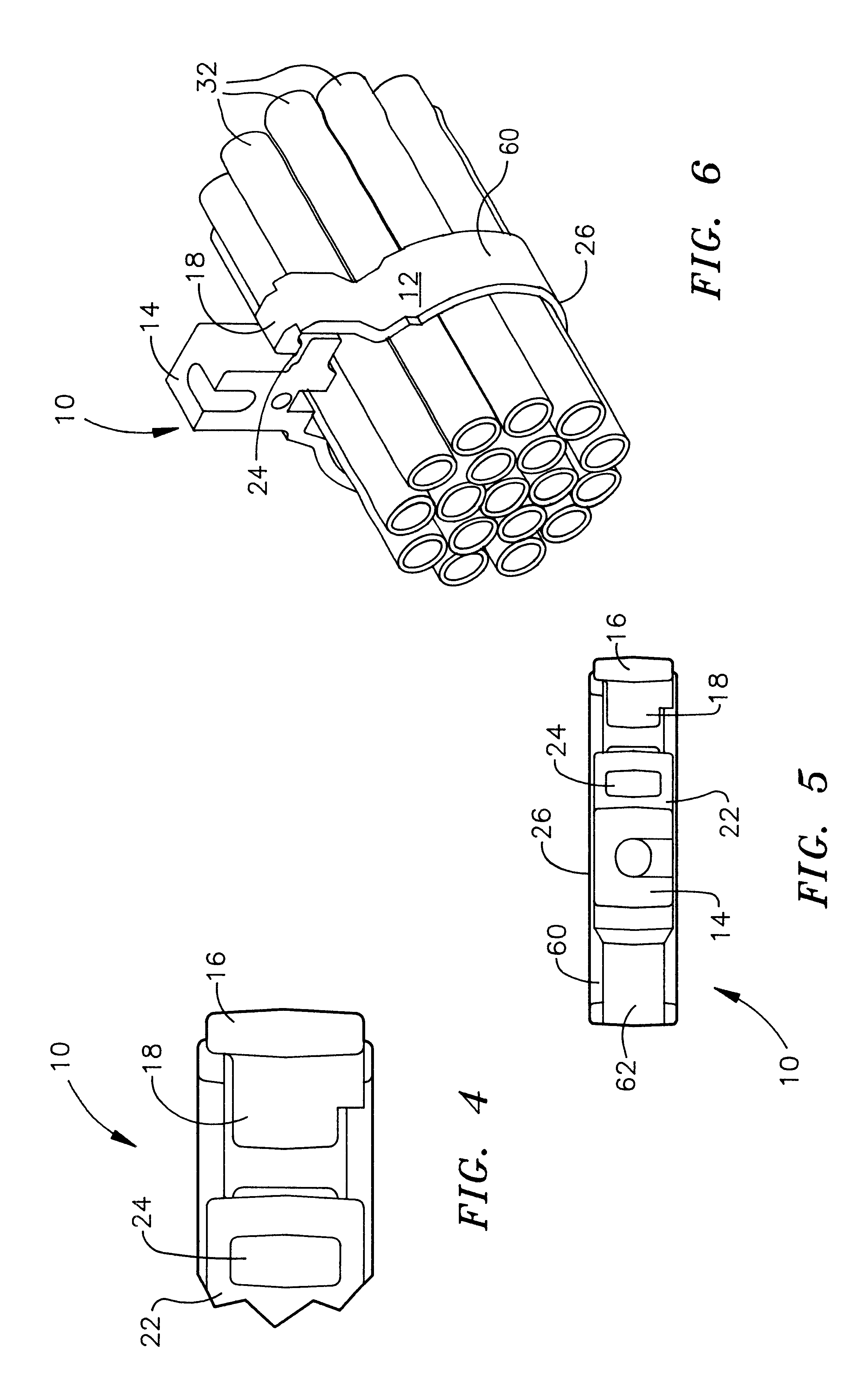 Locking cable support