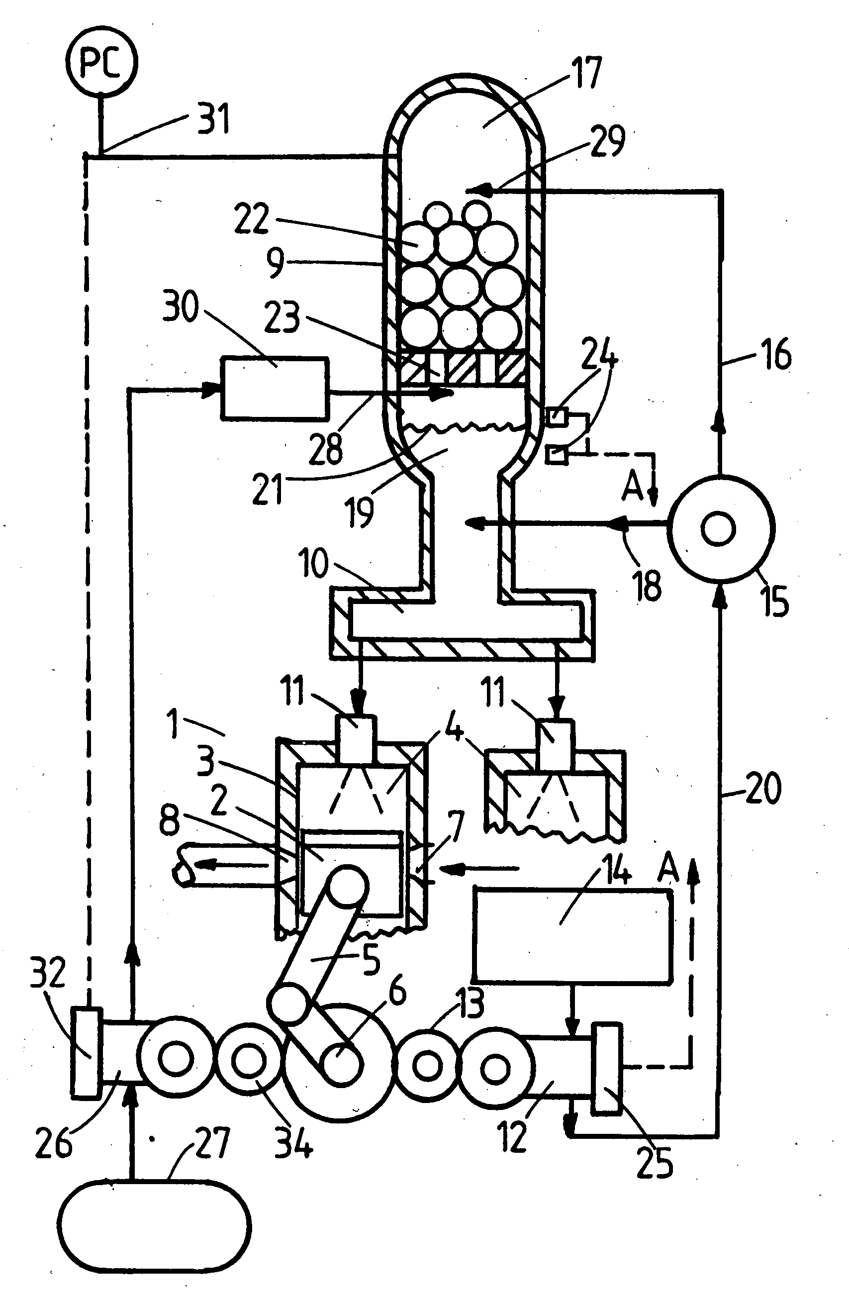 Common rail supplementary atomizer for piston engines