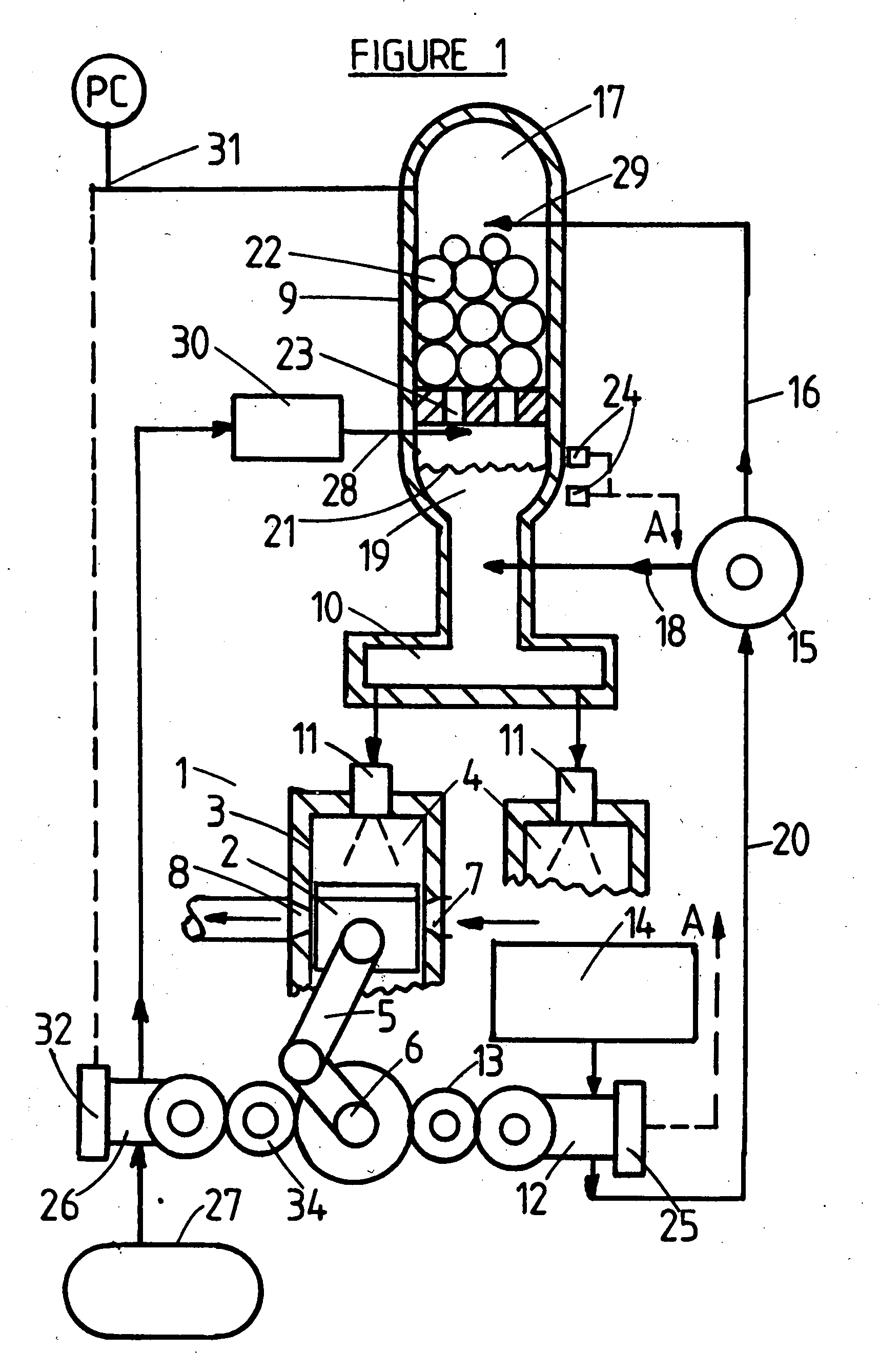 Common rail supplementary atomizer for piston engines