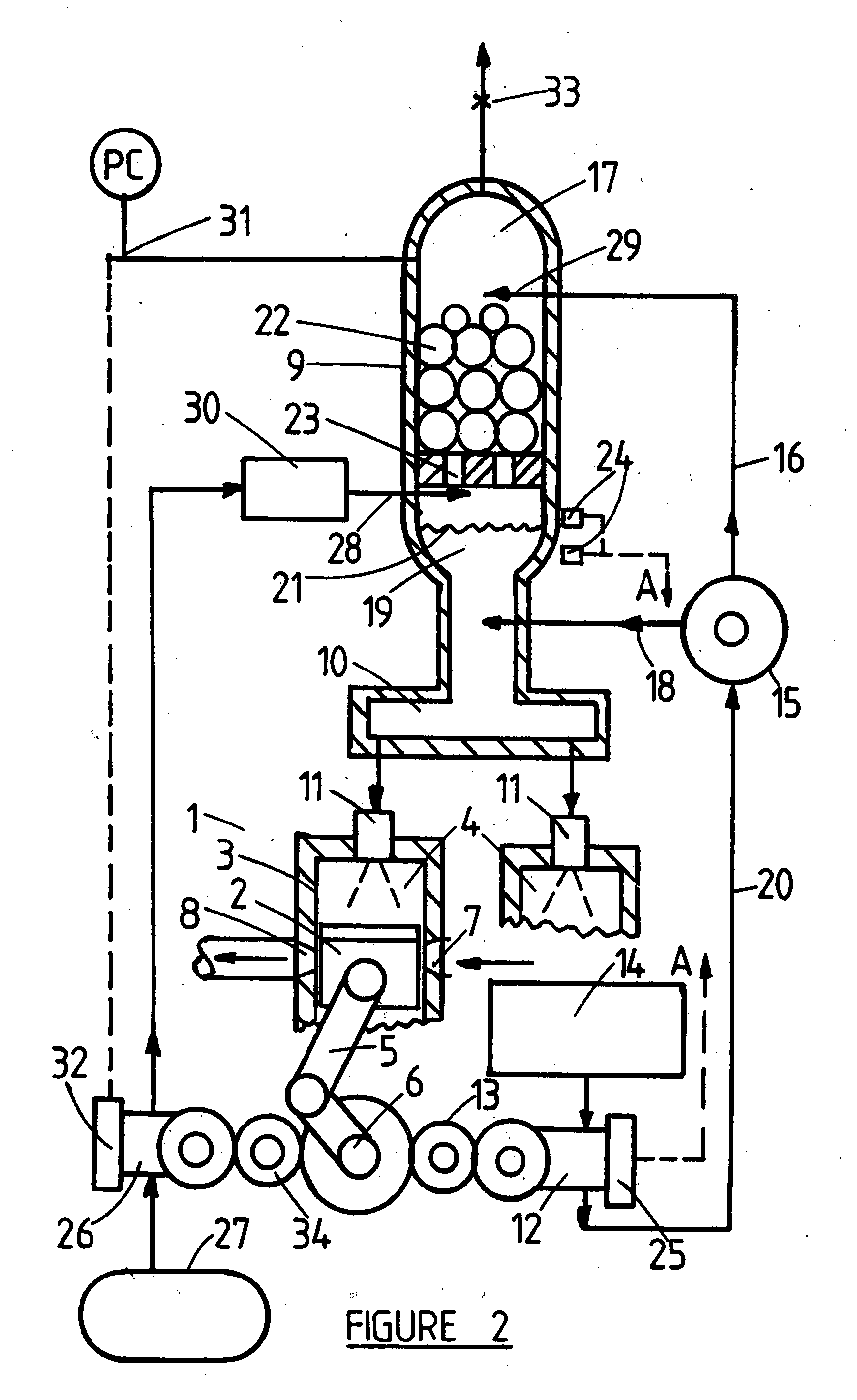 Common rail supplementary atomizer for piston engines