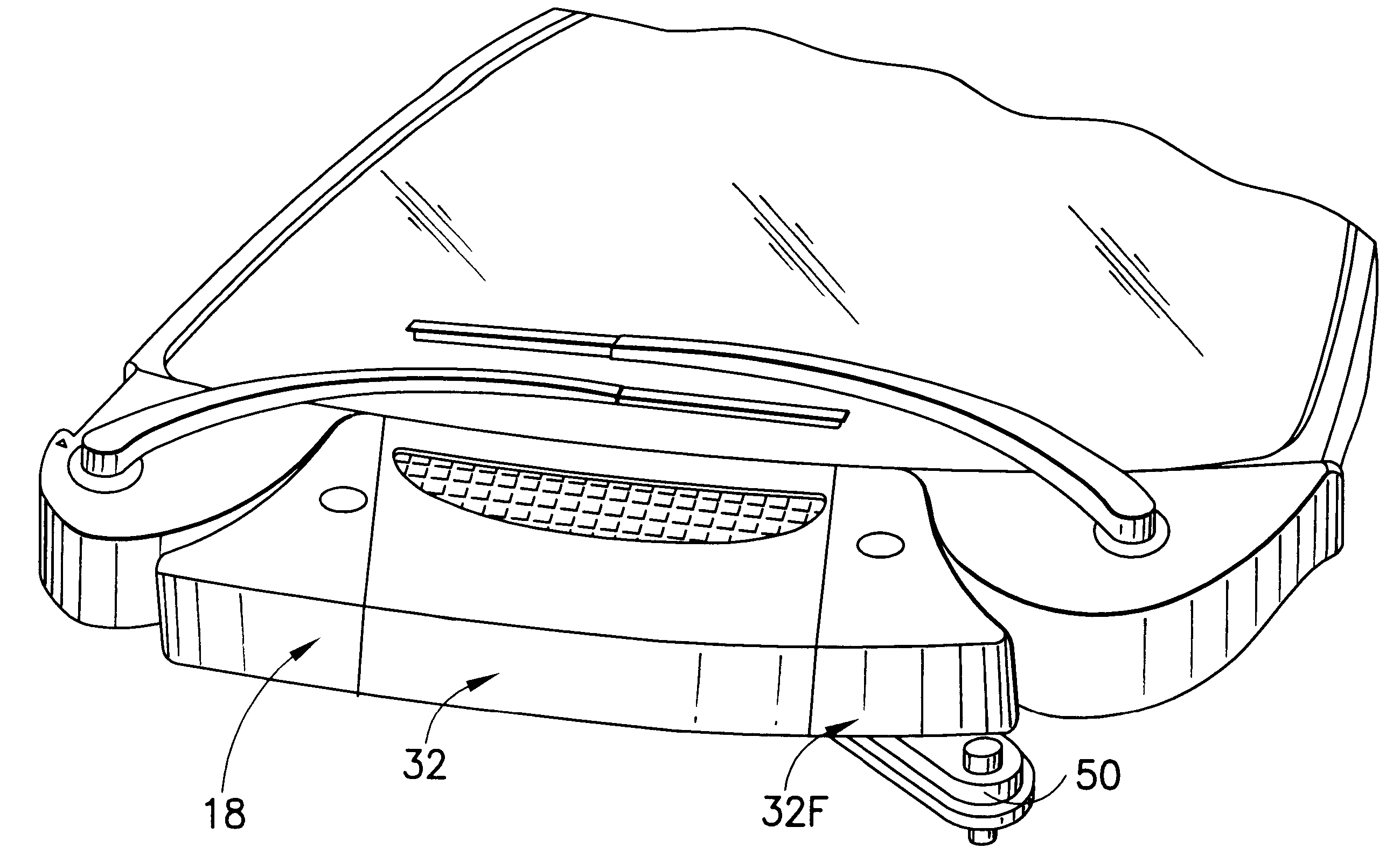 Modular apparatus for washing and wiping a vehicle windshield