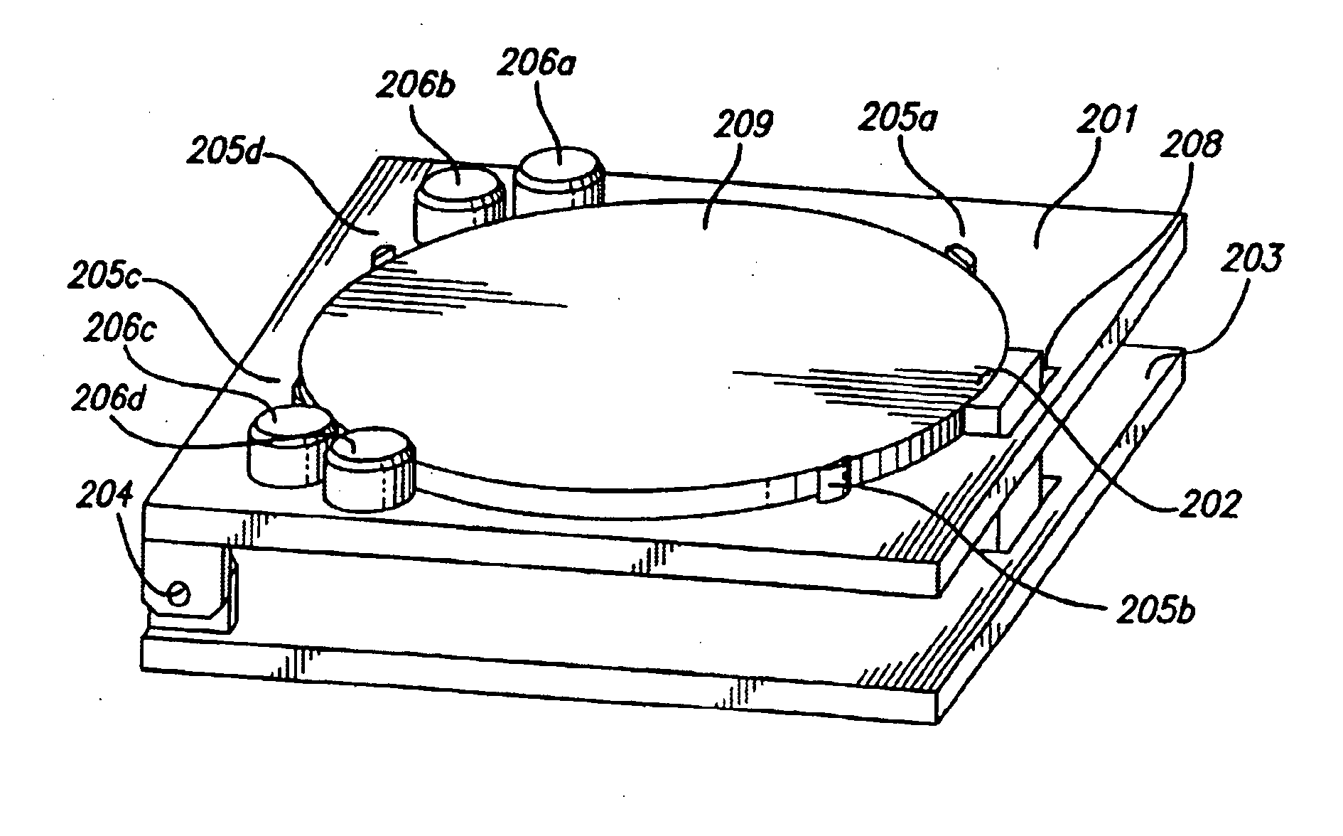 Backside contamination inspection device