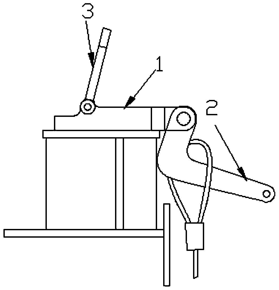 Tool for quickly loosening reserved rope and anchor chain