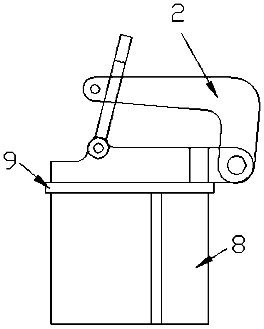 Tool for quickly loosening reserved rope and anchor chain