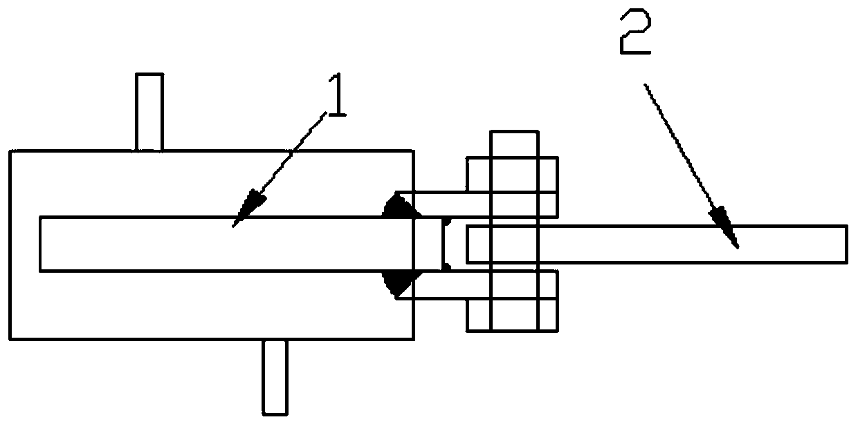 Tool for quickly loosening reserved rope and anchor chain