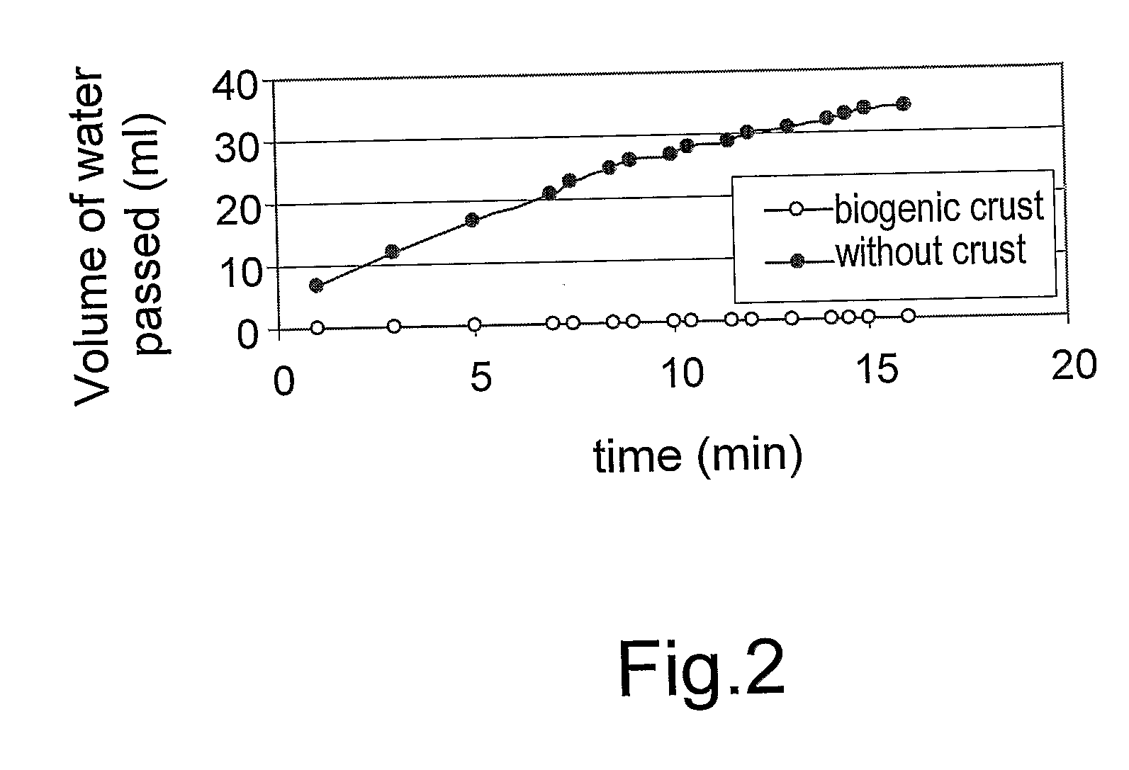 Method for enhancing the soil crust formation