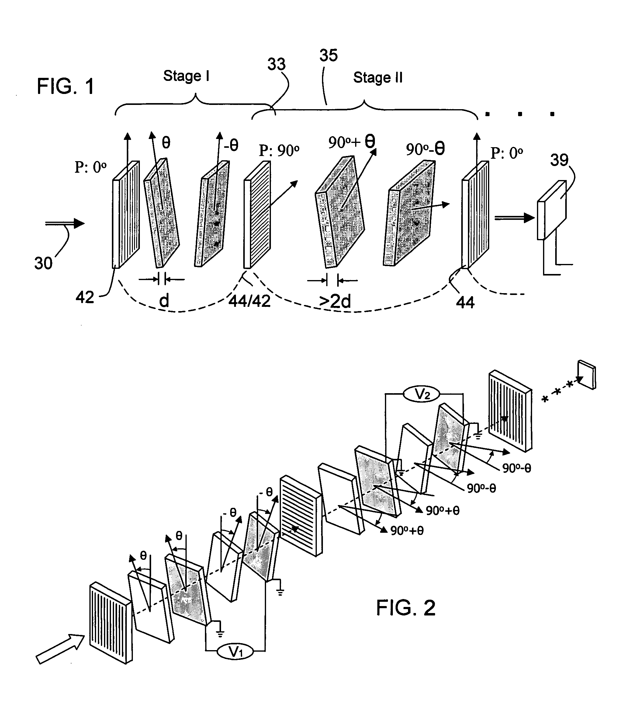 Multi-conjugate liquid crystal tunable filter