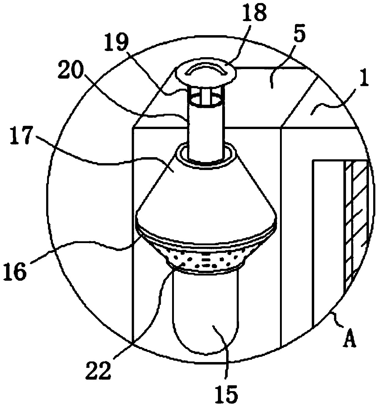 Automatic air exchange window and use method