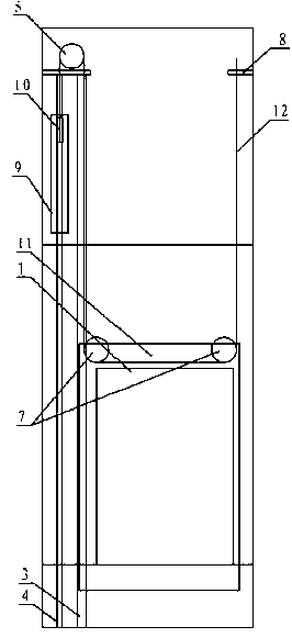 Novel elevator structure