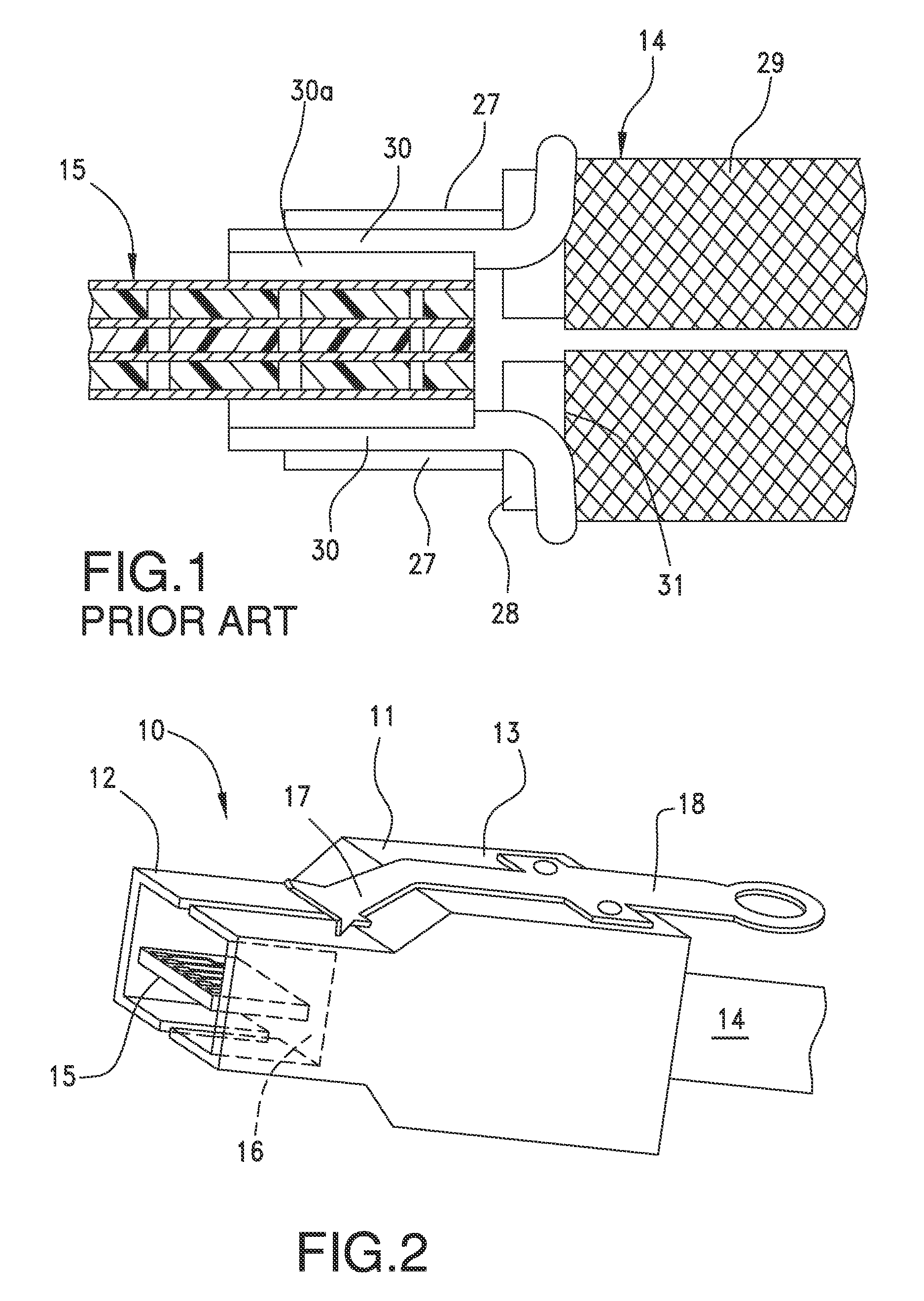 Paddle card assembly for high speed applications