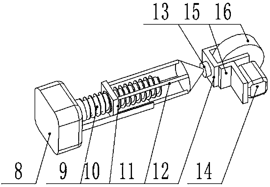 A device for removing birds' nests from electric poles