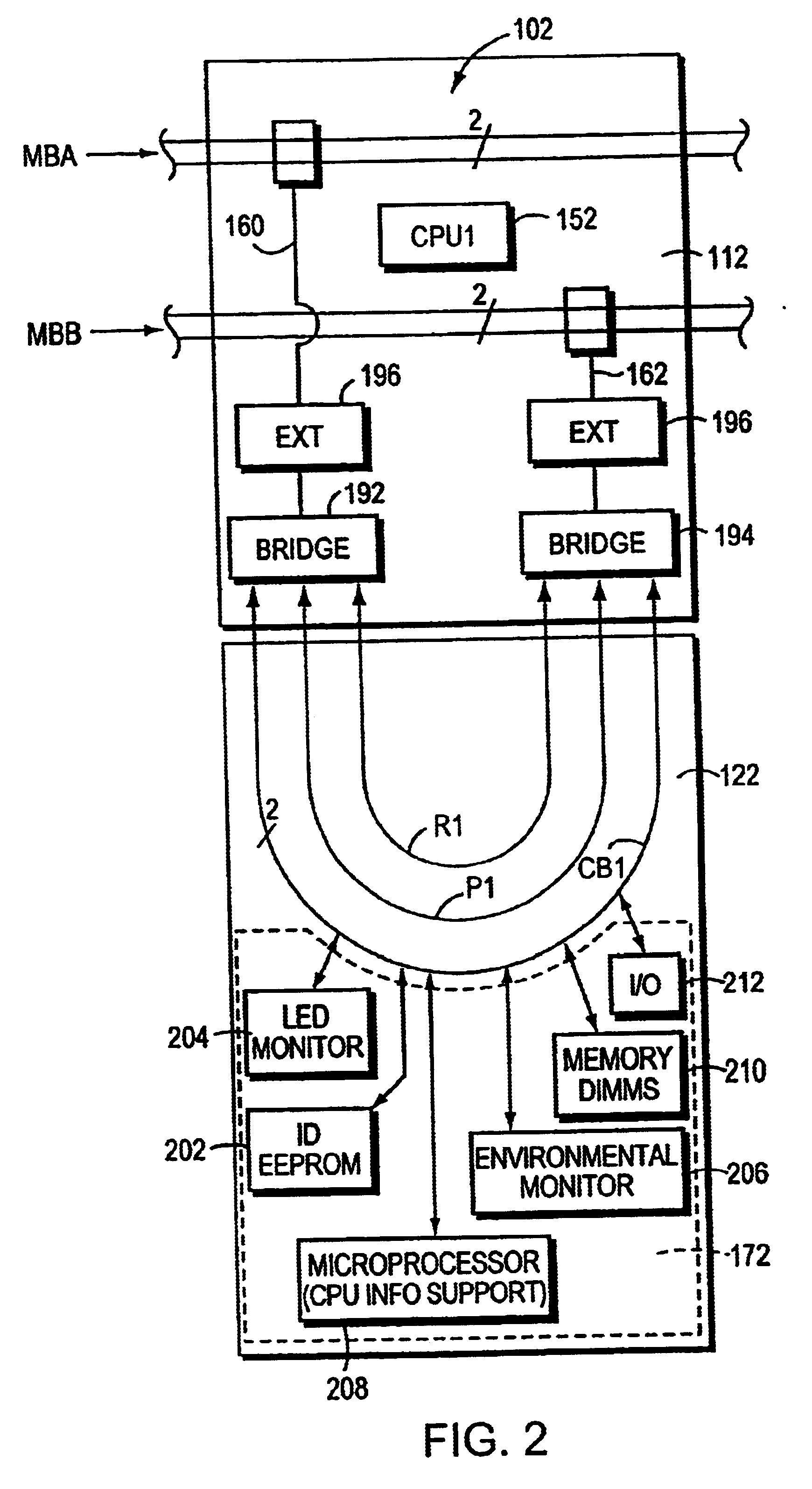 Fault-tolerant maintenance bus protocol and method for using the same