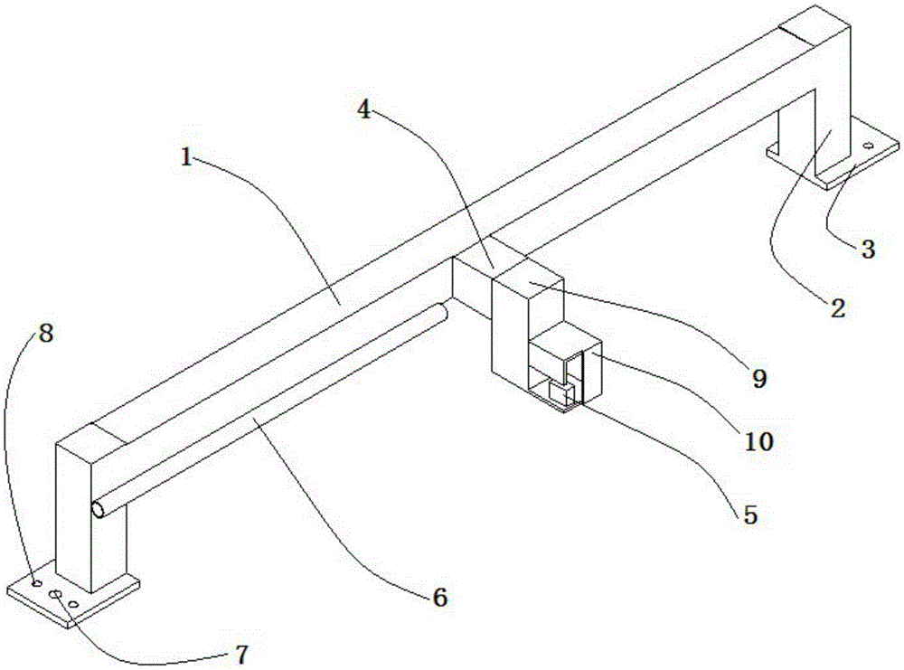 Stacking and jacking photoelectric switch control device used for anode plate