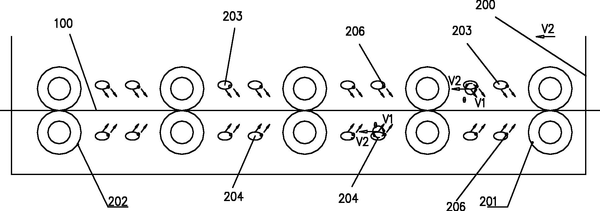 System for cleaning surface of strip steel through hot-water circulation