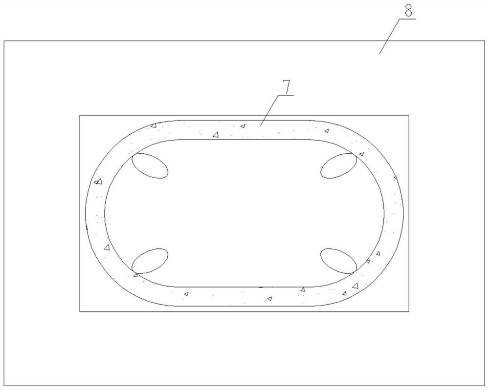 Replaceable shear-resistant energy consumption device for high-speed railway hollow swing pier