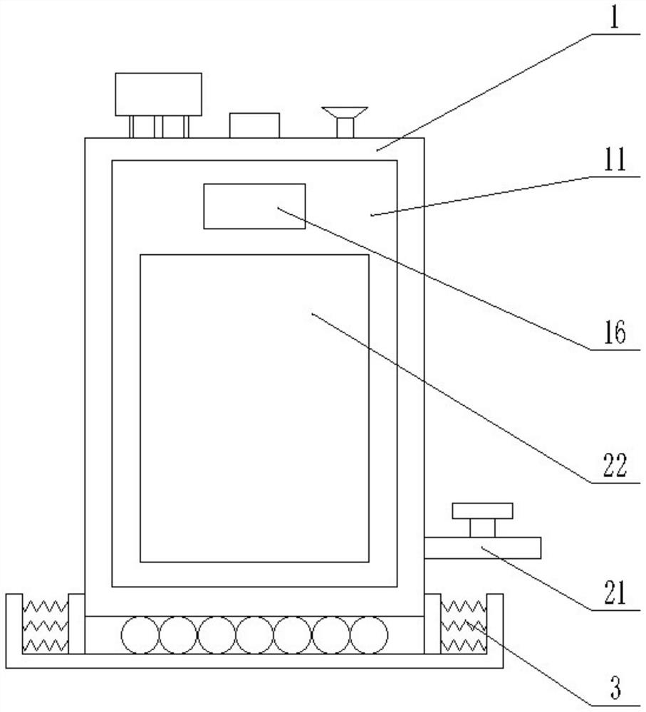 Medicine treatment device for medical detection