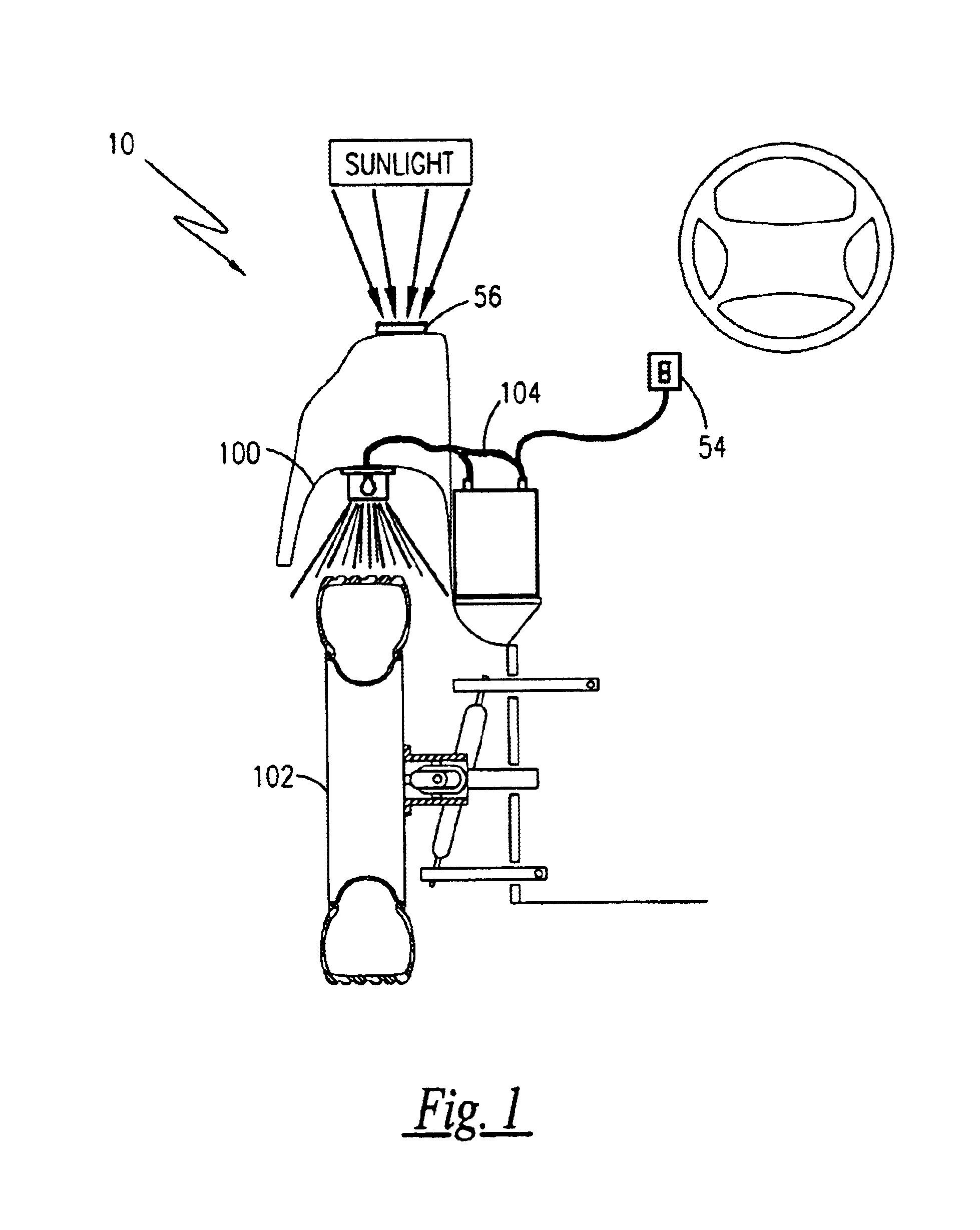 Vehicle wheel illumination system