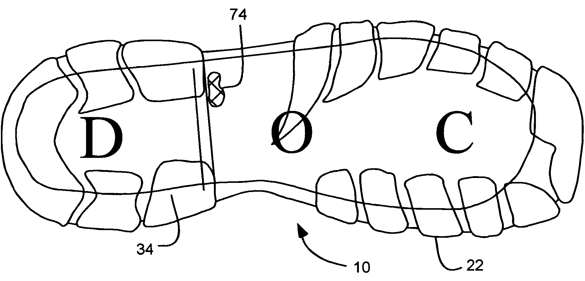 Tamper resistant institutional shoe