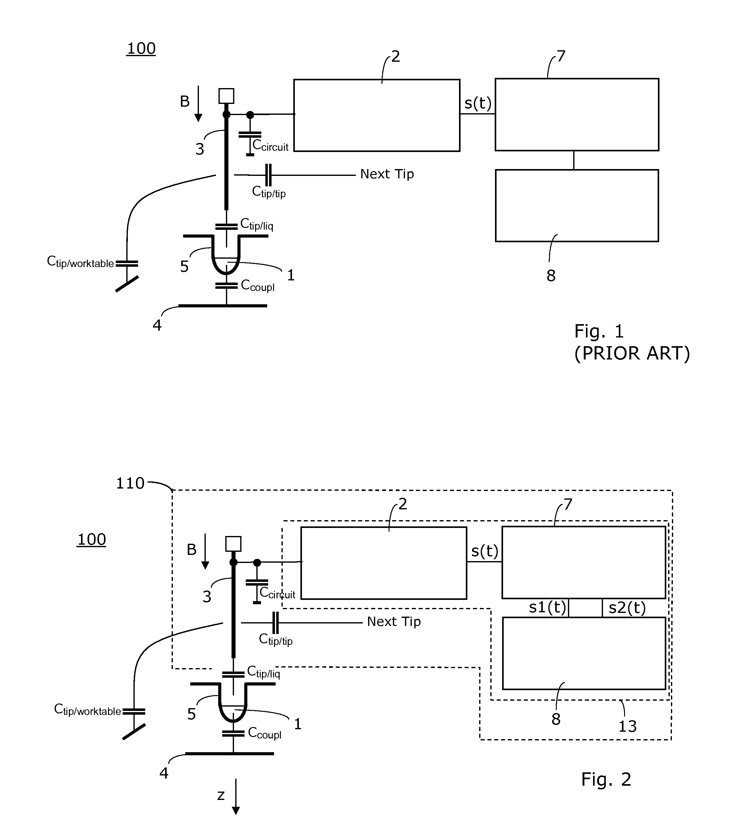 Method and Device for Testing a Capacitively Operating Measuring Device, Which Is Designed for the Detection of Phase Boundaries, and Correspondingly Equipped Laboratory Apparatus