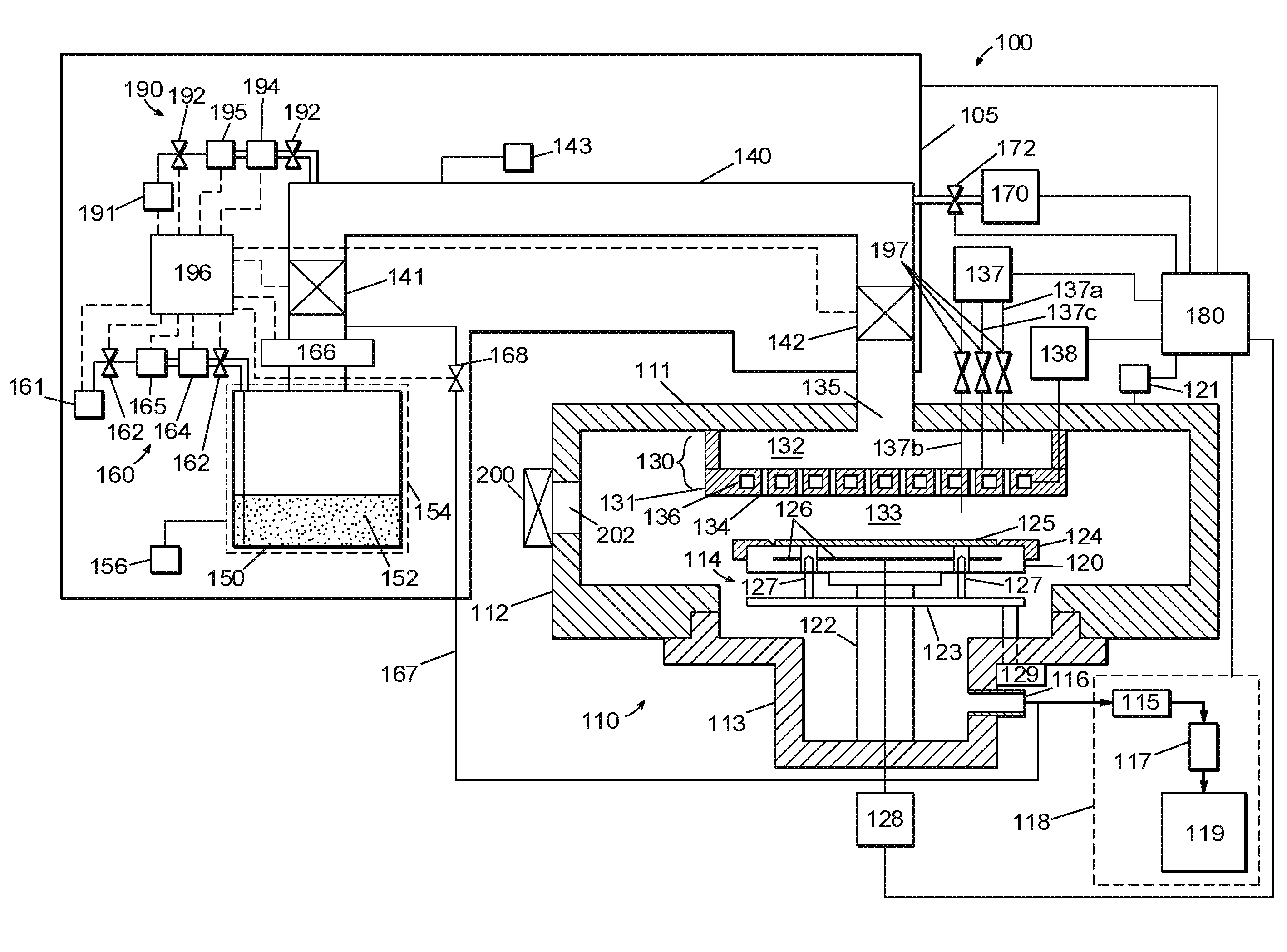 Method for heating a substrate prior to a vapor deposition process