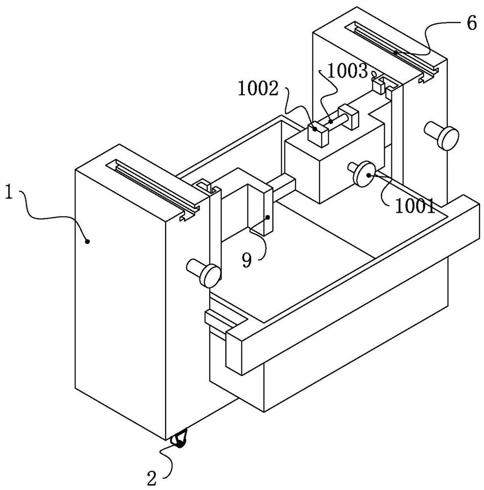 Shearing device of shear wall pulling piece and using method